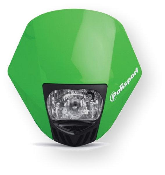 Lichtmaske Hmx Lampenmaske Verkleidung headlight Enduro Cross Sumo grn