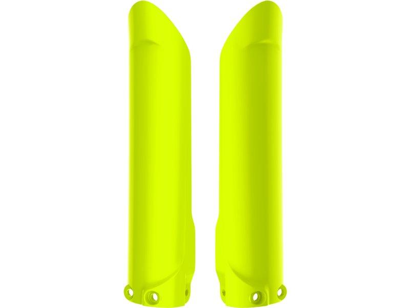 Gabelschutz Gabelprotektoren fork passt an Ktm Exc 250 300 16-23 Sxf 450 gelb