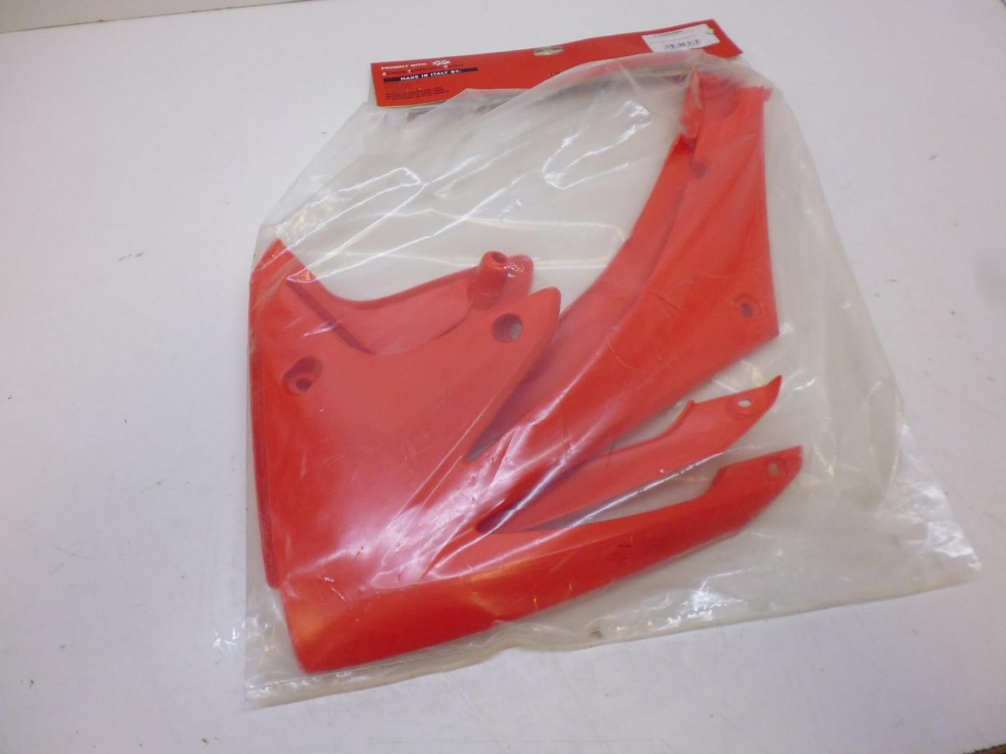 Tankverkleidung Khlerabdeckung radiator scoops passt an Honda Crf 250 2010 rot