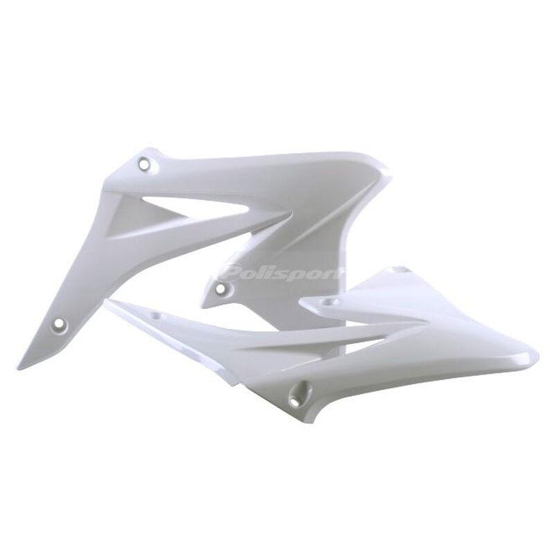 Khlerverkleidung Tankspoiler radiator scoops passt an Suzuki Rmz 250 07-09 wei
