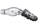 Krümmerschutz Armadillo kurz Hitzeschutz Protektor Enduro exhaust 4-Takt sw Krümmerschutz Armadillo kurz Hitzeschutz Protektor Enduro exhaust 4-Takt sw