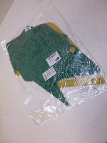 Dekorsatz Startnummernuntergrund Aufkleber passt an Suzuki Rm 125 250 2007 grn