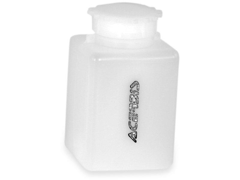 lflasche 250 ml lbehlter Becher oil bottle Enduro Cross Mx Motorrad wei