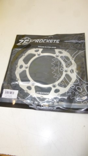 Kettenrad 51 Zhne sprocket passt an Suzuki Rm 125 80-12 Rmz 450 05-20 silber