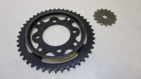 Kettenrad Fangblech Ritzel 45 15 Zhne sprocket passt an Honda Mtx 80 Rs 1987 sw