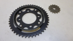 Kettenrad Fangblech Ritzel 45 15 Z�hne sprocket passt an Honda Mtx 80 Rs 1987 sw