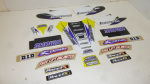 Dekorsatz unvollständig Aufkleber Sticker Sitzbezug für Suzuki Rm 85 02-07 Dekorsatz unvollständig Aufkleber Sticker Sitzbezug für Suzuki Rm 85 02-07