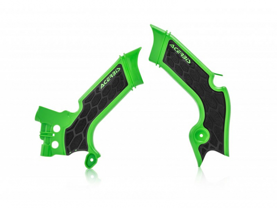 Rahmenschutz X-Grip Protektor frame guards passt an Kawasaki Kxf 250 21-23 gr-sw