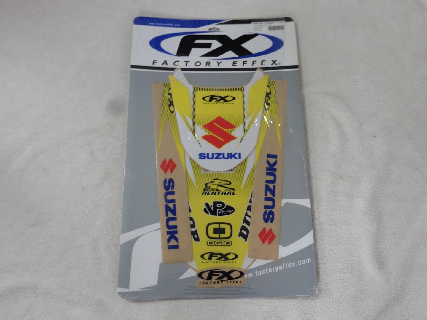 Dekorsatz Aufkleber Sticker passt an Suzuki Rmz Rm-z 125 250 01-08 gelb