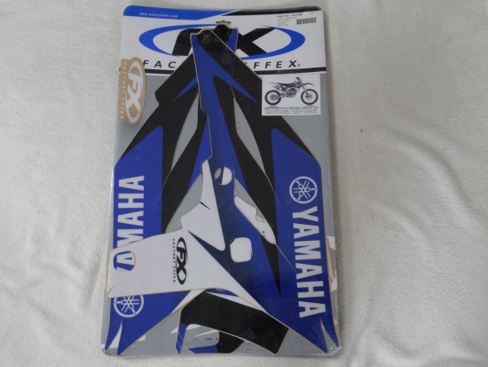 Dekorsatz Aufkleber Sticker fender passt an Yamaha Yzf Yz-f Yz250f 2010 sw-blau