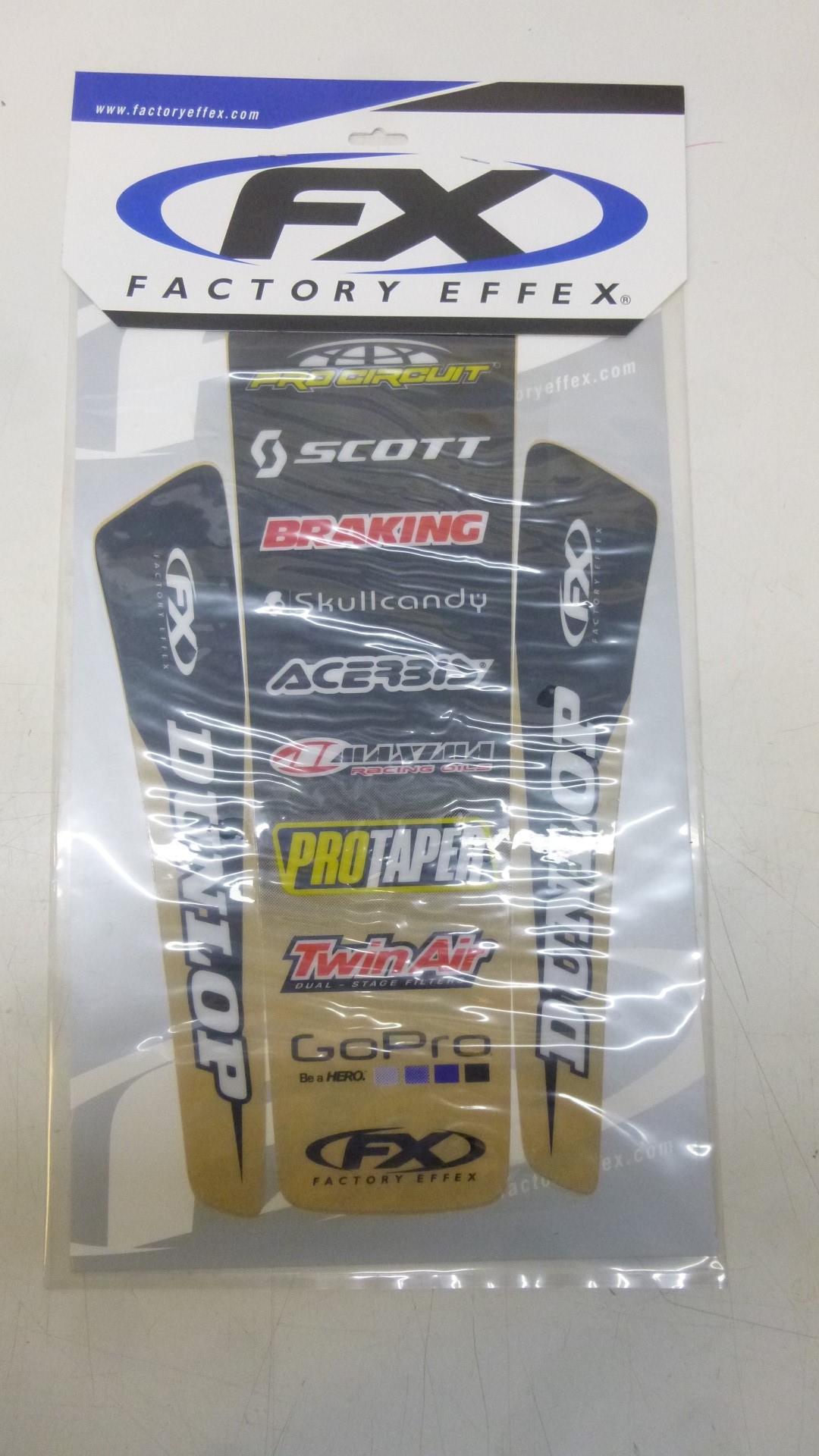 Dekor Schutzblech hinten Aufkleber Sticker passt an Ktm passt an Kawasaki sw-wei