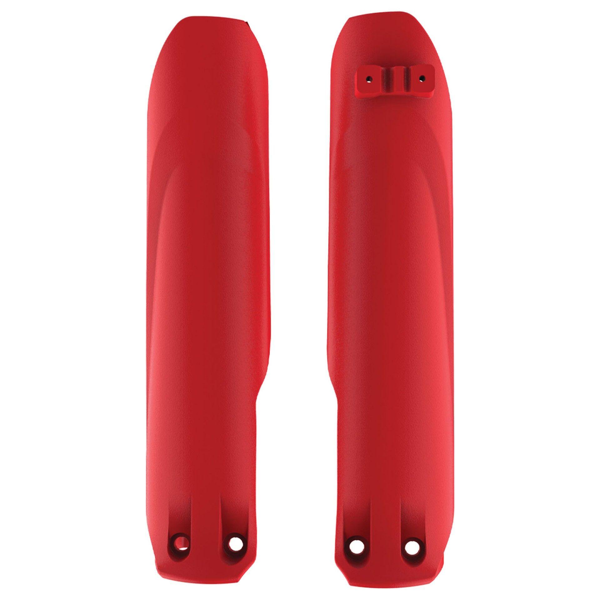 Gabelschutz Gabelprotektoren fork guards passt an Beta RR 250 350 450 19-21 rot