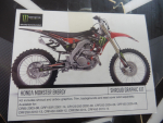 Aufkleber Dekor Sticker für Honda Crf Cr250f 10-13 Crf Cr450f 09-12 Full Monster Aufkleber Dekor Sticker für Honda Crf Cr250f 10-13 Crf Cr450f 09-12 Full Monster