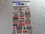 Dekor Aufkleber Sticker lustige Sprüche universal fun phrases passt an Honda rot Dekor Aufkleber Sticker lustige Sprüche universal fun phrases passt an Honda rot