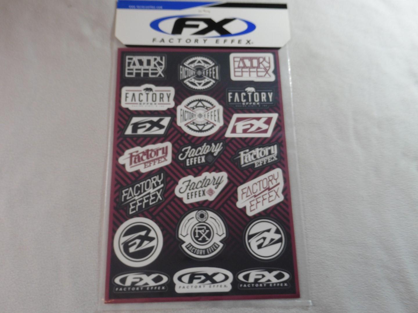 Factory Effex Dekor Dekorsatz Aufkleber Sticker universal MTB Mx Motorrad Cross 