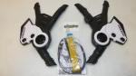 Rahmenschutz X-Grip Rahmenprotektor frame passt an Bmw Gs 1250 18-21 sw-wei