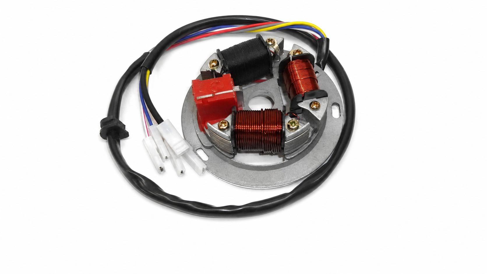Lichtmaschine 6 Volt Z�ndung Z�ndspule Stator passt an Simson Schwalbe KR51 S60