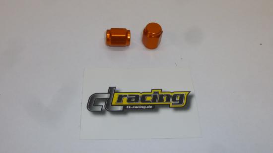 Ventilkappen valve cap passt an Ktm 690 Supermoto Lc4 Lc8 Duke Exc Sx Sxf orange