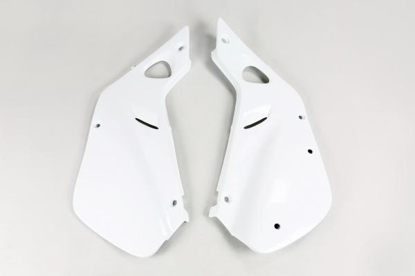 Seitenverkleidung Heckabdeckung side panels passt an Honda Cr 125 250 98-99 wei