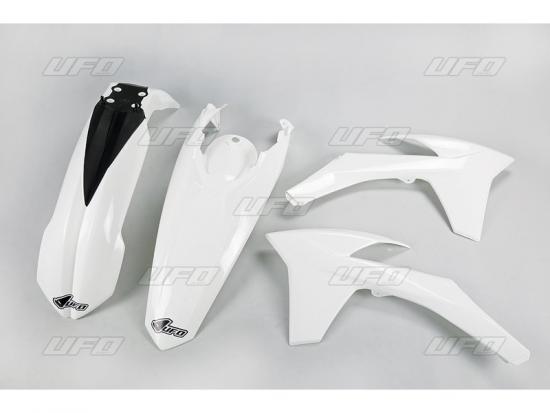 Verkleidungssatz Plastiksatz plastic kit passt an Ktm Exc 125 250 450 12-13 wei