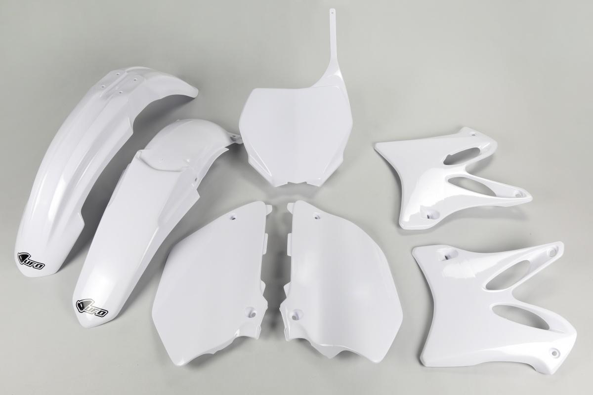 Verkleidungssatz Plastiksatz plastic kit passt an Yamaha Yz 125 250 06-12 wei