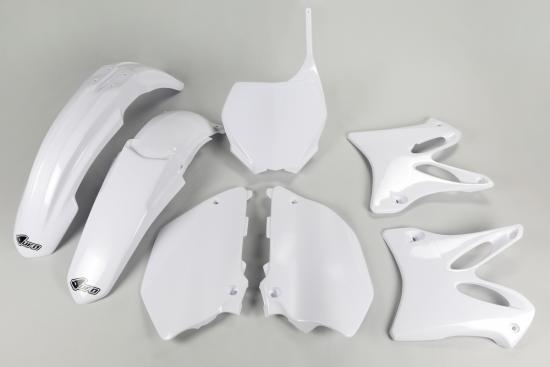 Verkleidungssatz Plastiksatz plastic kit passt an Yamaha Yz 125 250 06-12 wei