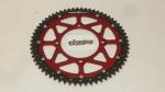 Kettenrad 63 Zhne sprocket passt an Beta Re 125 08-17 Rr 125 09-16 rot-schwarz