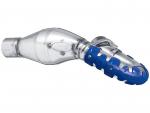 Krümmerschutz Armadillo lang Hitzeschutz Protektor exhaust Enduro 4-Takt blau Krümmerschutz Armadillo lang Hitzeschutz Protektor exhaust Enduro 4-Takt blau