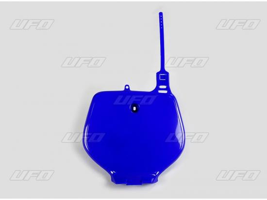 Startnummerntafel Verkleidung number plate passt an Yamaha Yz 125 250 92-99 blau