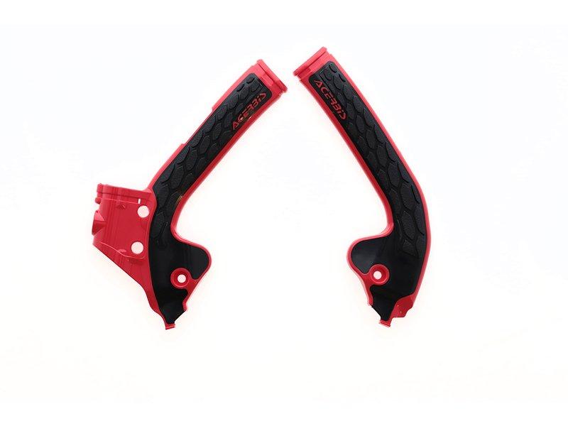 Rahmenschutz X-Grip Rahmenprotektor frame guards passt an Ktm Sx 85 18-23 sw-rot
