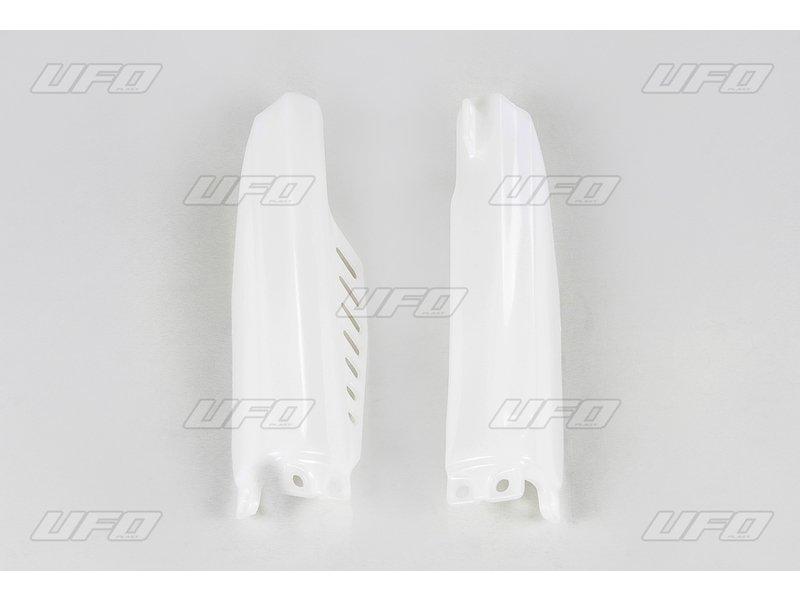 Gabelschutz Gabelprotektoren fork guards passt an Honda Cr 85 R 03-07 wei