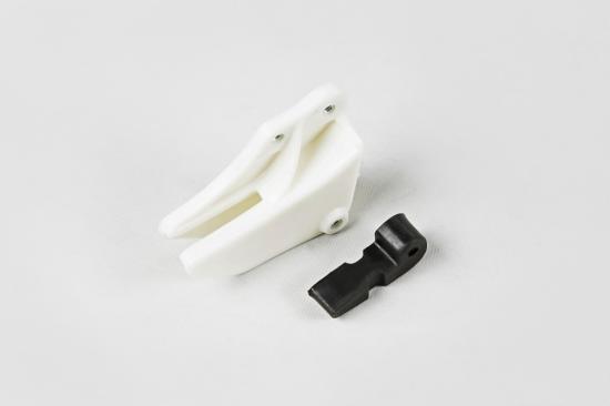 Kettenfhrung Kettenschleifer chain passt an Honda Cr 85 R 03-07 wei-sw