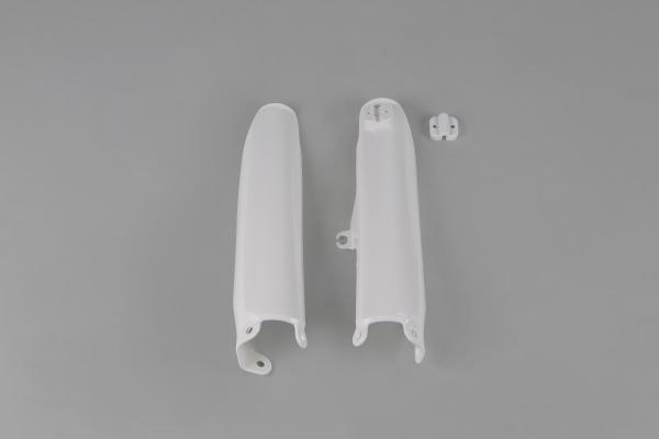 Gabelschutz Gabelprotektoren fork guards passt an Husqvarna Tc Te 449 11-13 wei