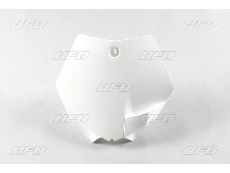 Startnummerntafel Verkleidung number plate cover passt an Ktm Sx 65 09-15 wei