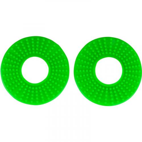 Gummiringe fr Lenker universal grips donuts rubber passt an Kawasaki Kxf grn