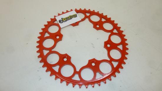 Kettenrad 52 Zhne sprocket passt an Honda Cr 125 250 R 89-07 Crf 450 Xr 400 rot