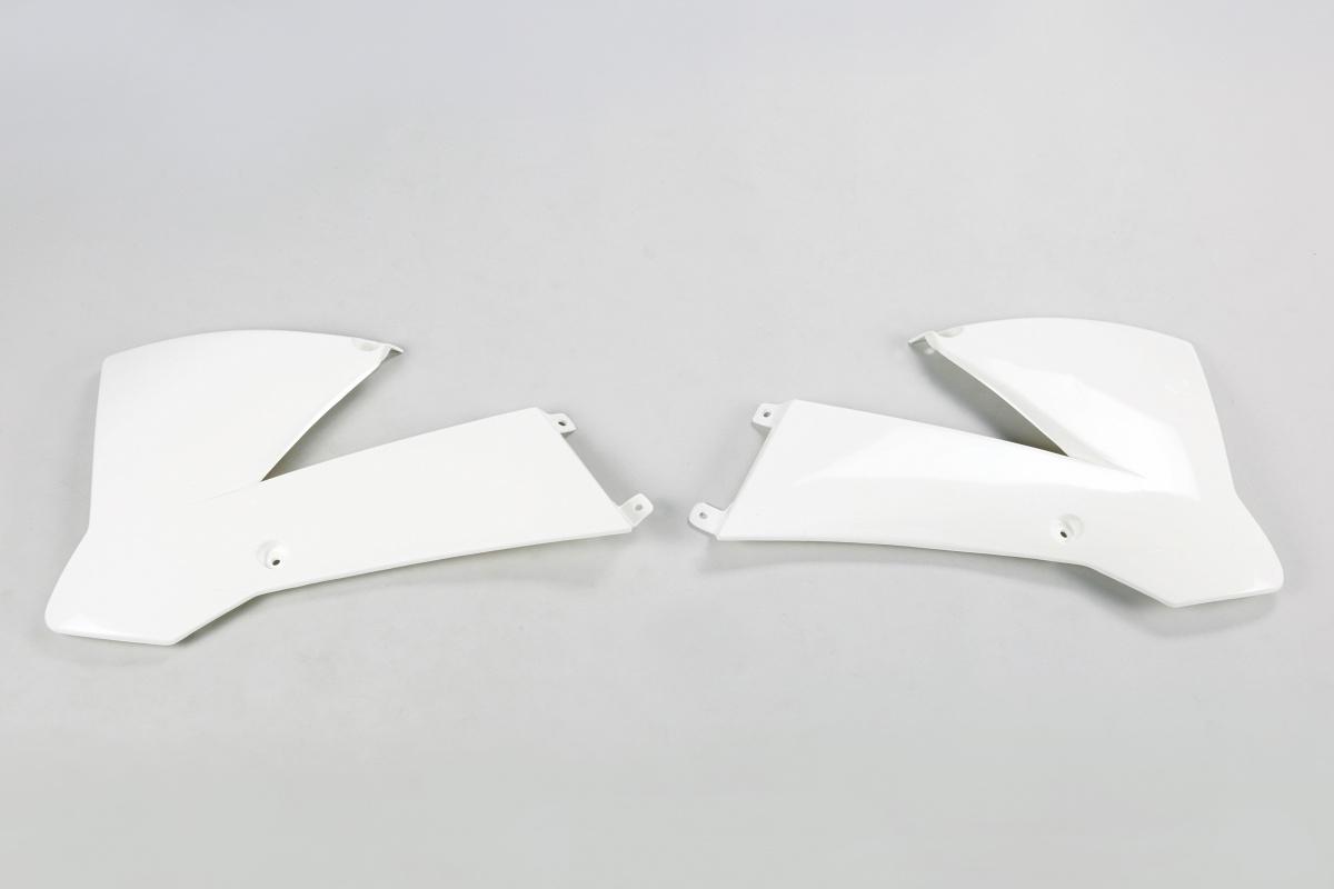 Tankverkleidung Khlerabdeckung radiator scoops cover passt an Ktm Sx 85 04-05 wei