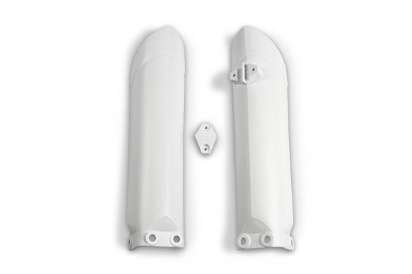 Gabelschutz Gabelprotektoren fork guards passt an Husqvarna Tc 85 14-17 wei