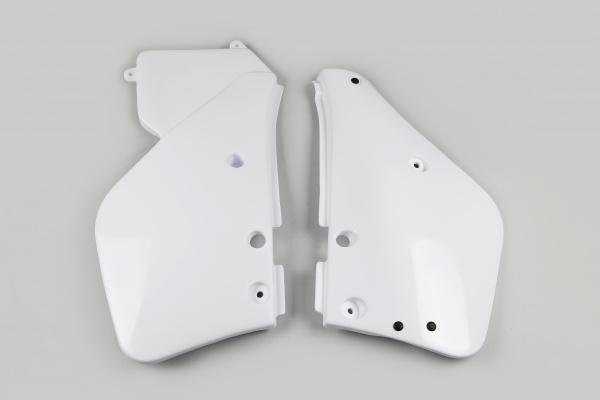 Seitenverkleidung Abdeckung side panels cover passt an Yamaha Yz 125 87-88 wei