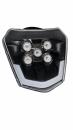 LED Scheinwerferglas f�r Lichtmaske Lampenmaske headlight passt an Ktm Exc 14-23