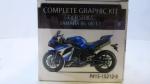 Dekorsatz Aufkleber Sticker graphic kit passt an Yamaha R6 08-12 blau-schwarz Dekorsatz Aufkleber Sticker graphic kit passt an Yamaha R6 08-12 blau-schwarz