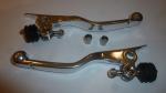 Kupplungshebel Bremshebel geschmiedet lever passt an Ktm Sx 65 85 14-22 silber