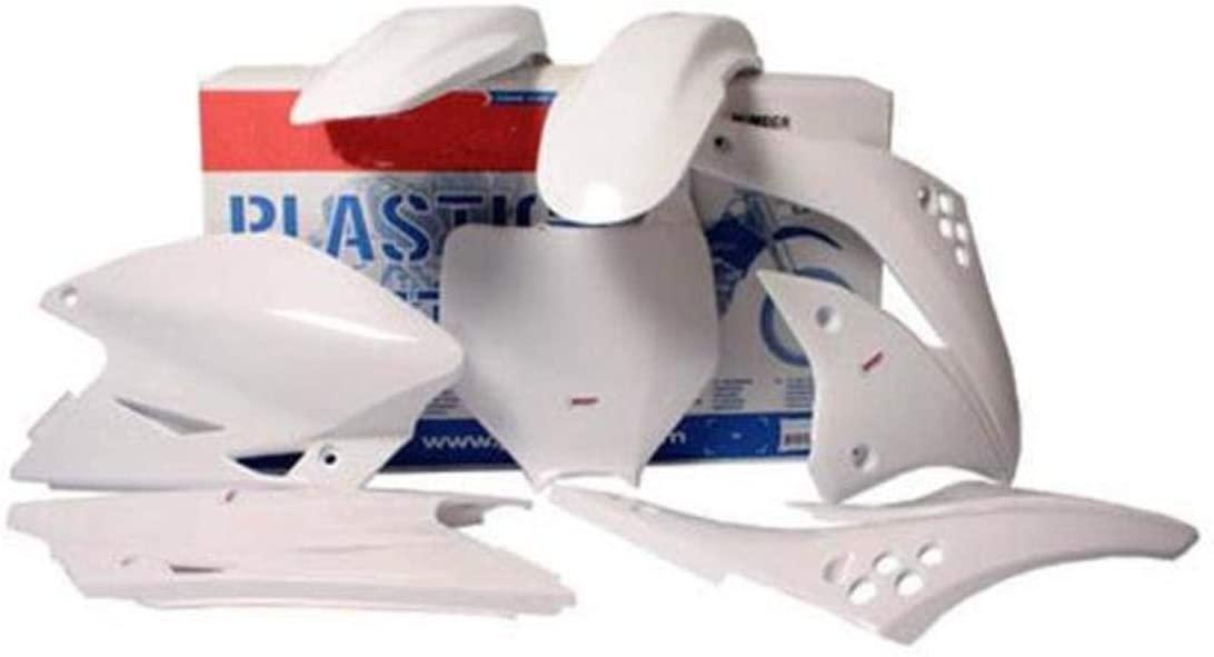 Verkleidungssatz Plastiksatz plastic kit passt an Kawasaki Kxf Kx450f 09-11 wei
