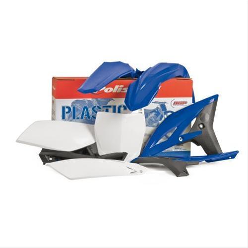Verkleidungssatz Plastiksatz plastic kit passt an Yamaha Yzf 450 10-13 wei�-blau