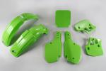 Verkleidungssatz Plastiksatz plastic kit passt an Kawasaki Kx 250 500 1988 grn