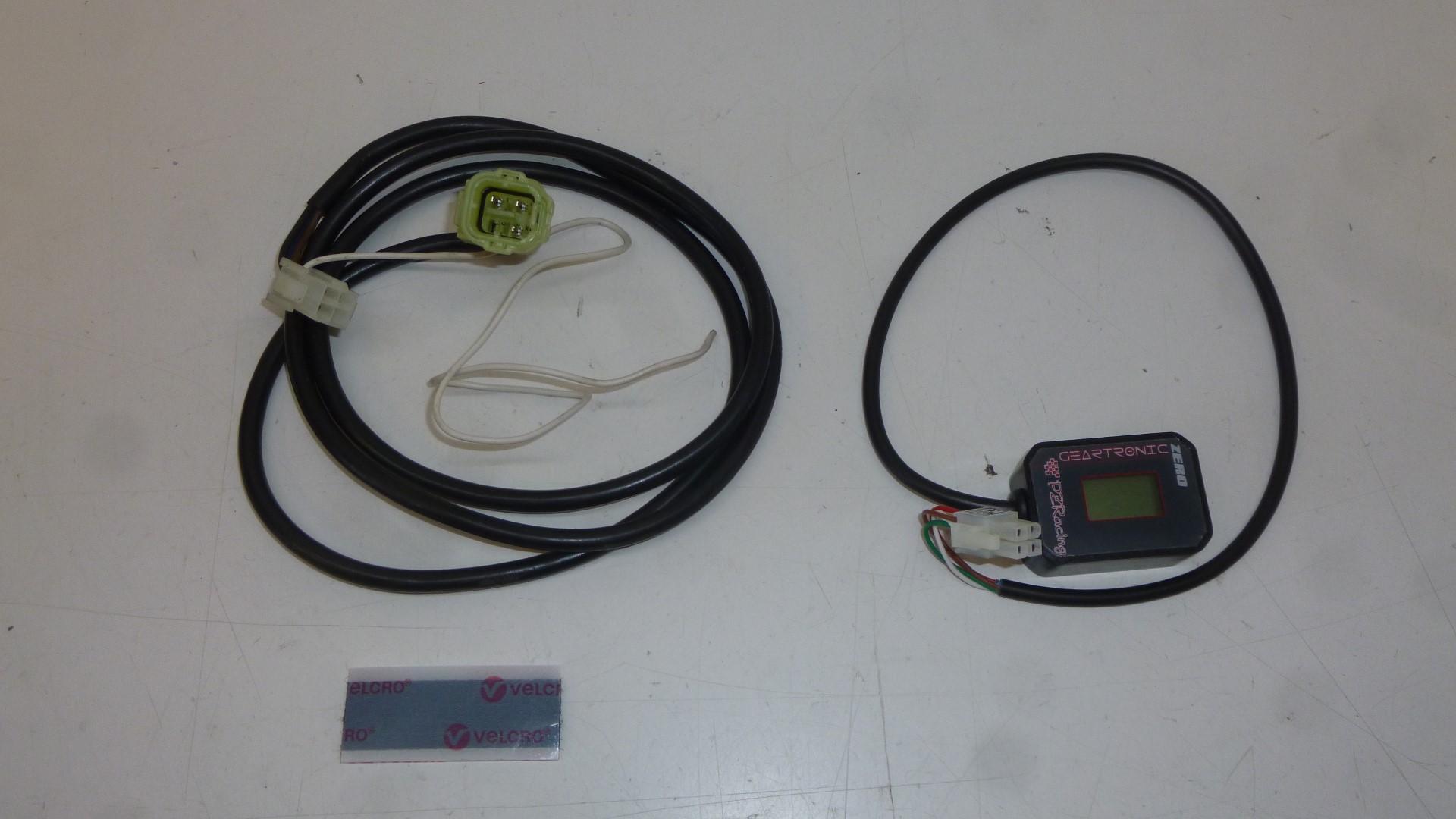 Ganganzeige Hagen Plug & Play GearTronic Zero passt an Kawasaki Kle 650 10-11