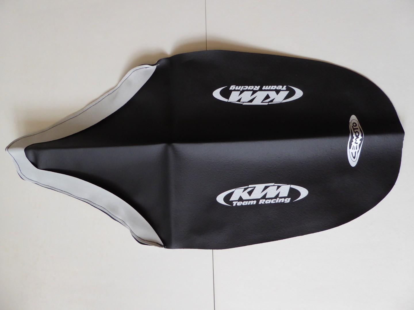 Sitzbezug Sitzbankbezug seat cover passt an Ktm Sx 85 03-12 schwarz