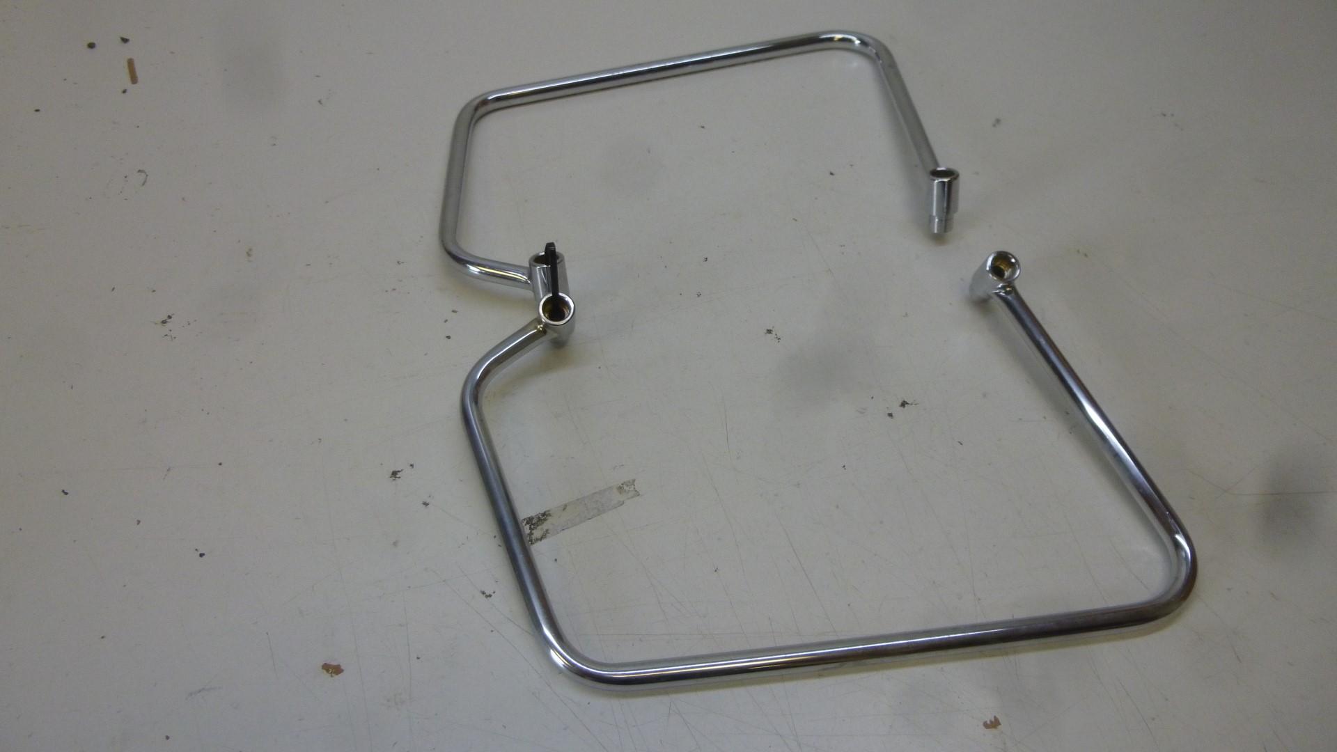 Sttzstangen Satteltaschen saddlebag support bars passt an Yamaha Xv 1100 silber