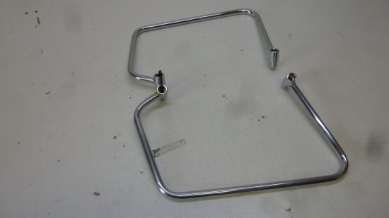 Sttzstangen Satteltaschen saddlebag support bars passt an Yamaha Xv 1100 silber