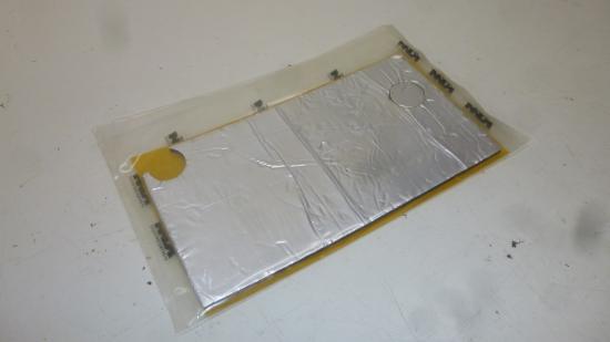 Hitzeschutz Zuschnitt heat protection passt an Ktm Exc Lc4 583.08.041.050